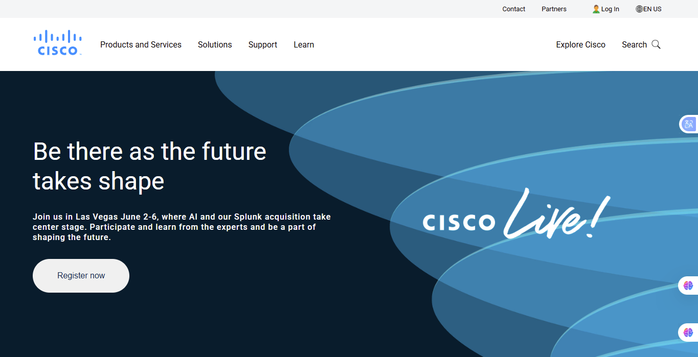 CISCO Web Page