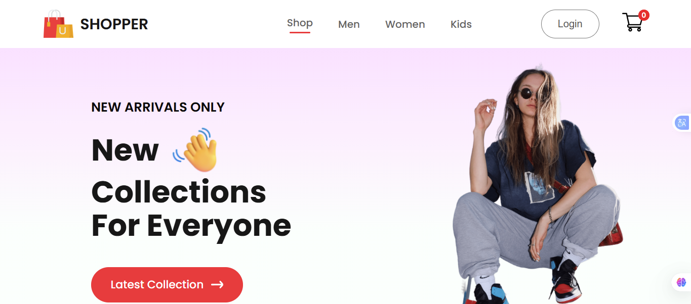 SHOPPER E-Commerce Website